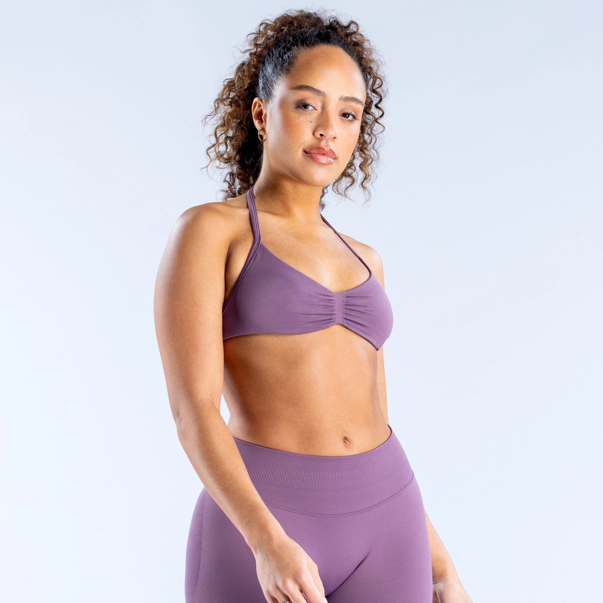 Impact Strappy Bra Grape - 3